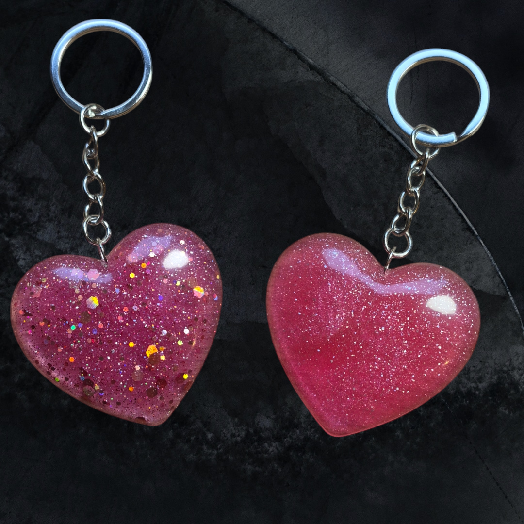 Heart Keyrings