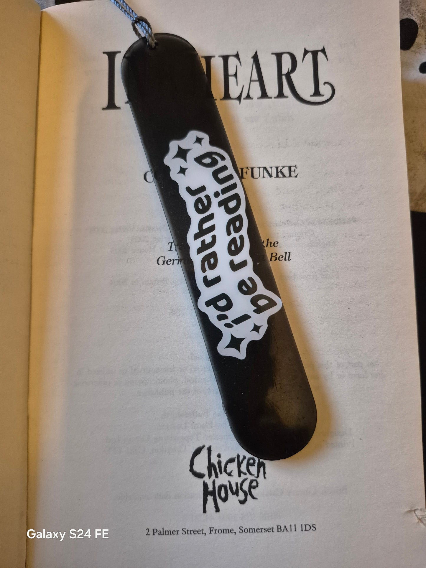 I'd Rather Be Reading Bookmark