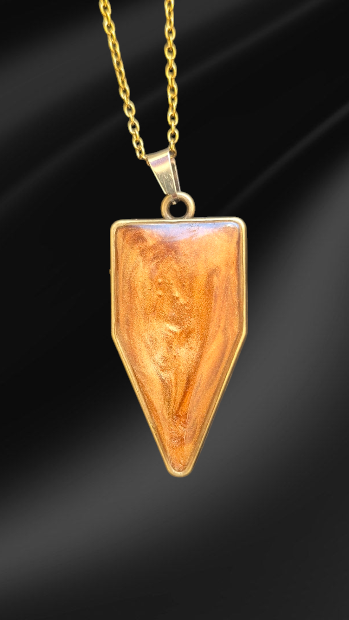 Copper Pendant Necklace