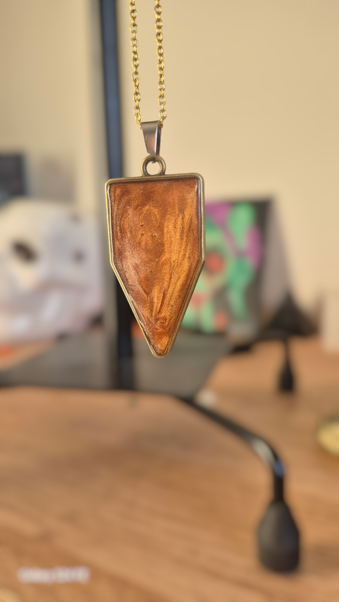 Copper Pendant Necklace