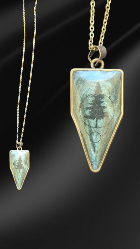 Forest Pendant Necklace