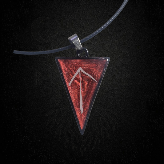 Tiwaz Rune Necklace