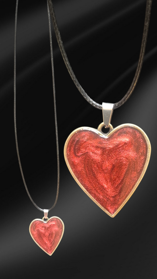 Heart Shaped Pendant Necklace